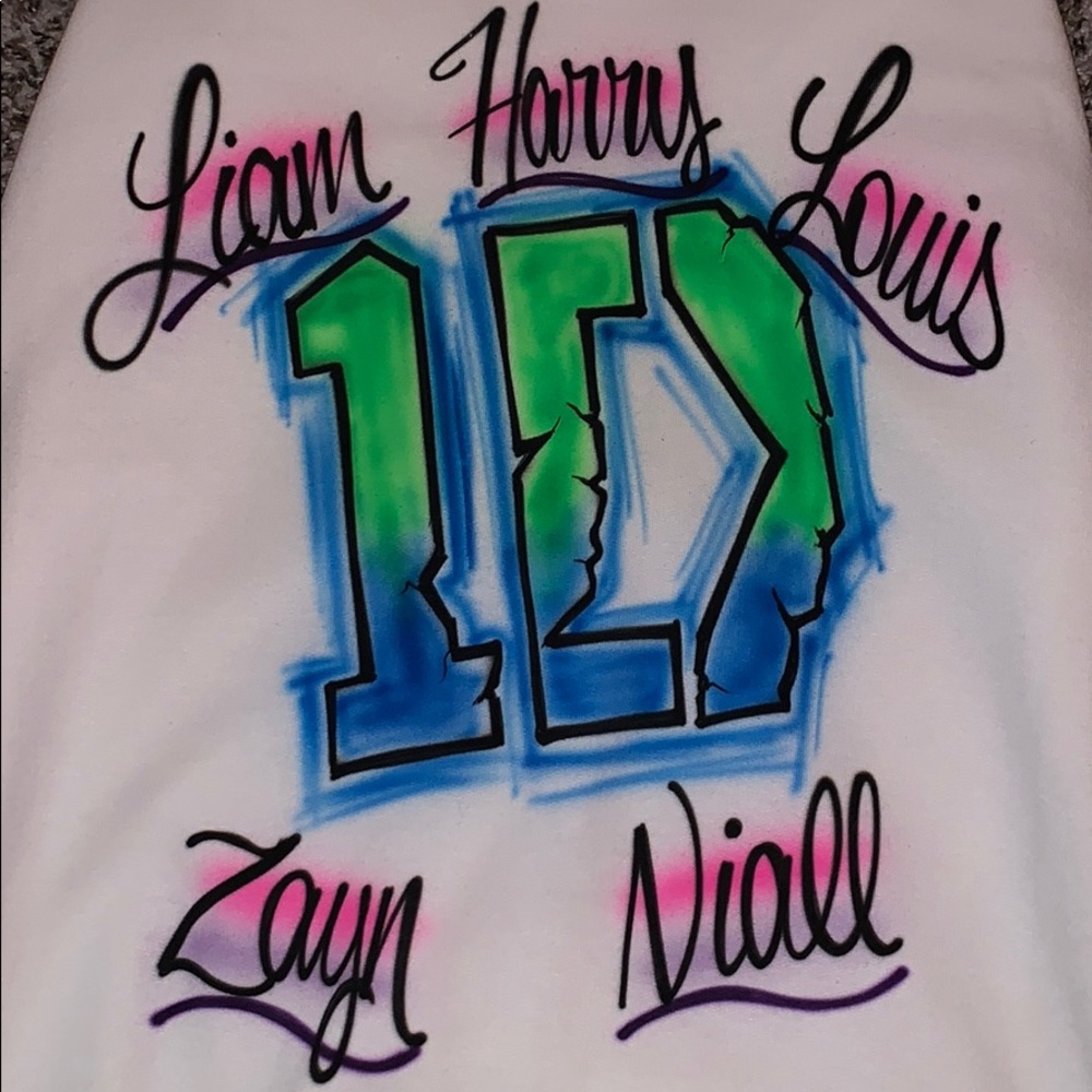One Direction Airbrushed Sweatshirt